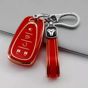 호환  쉐보레 쉐보레 말리부 카마로 크루즈 트래버스 소닉 볼트 이퀴녹스 45 버튼 TPU 자동차 키 케이스 커