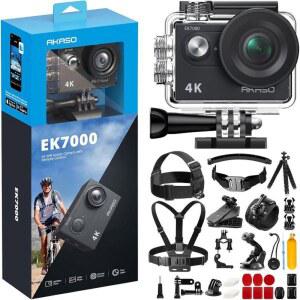 AKASO EK7000 4K30FPS 20MP 키트 Underwater 액션캠