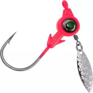 닥터피쉬 0팩 언더스핀 지그 3D 민물 수영 미끼 베이스 월 낚시 머스타드 훅 우 블레이드 8 3/6 4 3/8