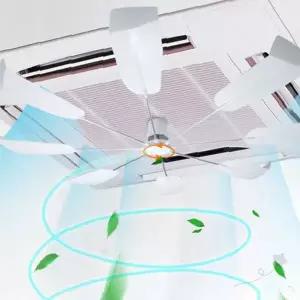 실내 천장 냉방기 공기 흐름 조절 윈드 가드 회전식 공기 순환 장치 바람 방향