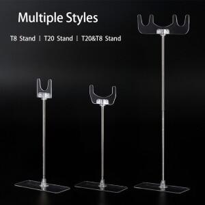 T8/T20 플랜트 라이트 튜브 수직 스탠드 높이 높이조절 아크릴 거치대