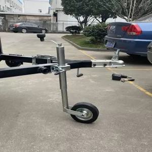 유럽식 트레일러 잭 주차 가이드 탑 브래킷 휠 RV