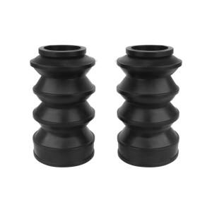바이크 오토바이 39mm 전면 포크 커버 각반 게이터 부츠 프로텍터 보호 충격 흡수 장치 고무 Harley Sports