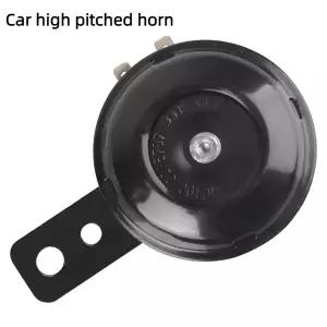 호환  12V 경적 1.5A 105db 방수 라운드 시끄러운 경적 스피커 신호 전기 키트