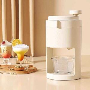 눈꽃 팥빙수 빙삭기 80모델공냉식360 슬러시 얼음분쇄 얼음가는기계 1일80