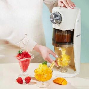 눈송이 각얼음 분쇄기 가는 11리터 눈꽃빙수기 슬러쉬 대용량 280 사각 통얼음