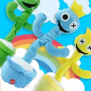 [원사안전] 인형 하는 피규어 선인장 그린 춤추는 레인보우 작동완구 따라하는 녹음 말 녹음기능 따라쟁이