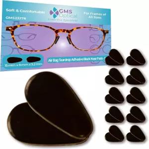 안경용 S 광학 접착 실리콘 코 패드 두께 32mm 중간 선글라스용 미끄럼 방지 그립 매우 끈적이는 뒷면