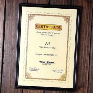 [골드스마일]상장액자 임명장액자 A4액자 표창장액자 벽걸이액자