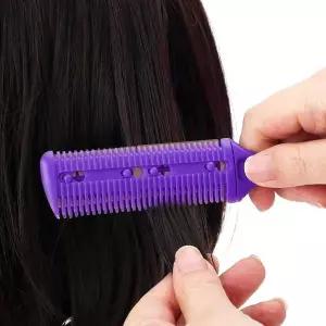 [골드스마일]머리 손질 빗 헤어커트빗 헤어칼 헤어커터 틴닝가위