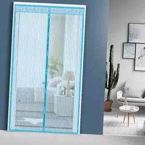 현관 모기장 강력 자동 방문용 자석 방충망 해충차단 닫힘 문틈