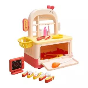 (모던하우스) 토끼 무빙 병원놀이 카트 세트 DIY스티커 포함 17P