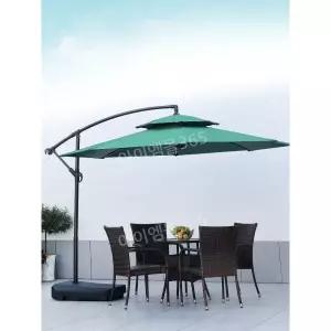 파티오 전원주택 베이스 정원 야외 파라솔 여름 우산 그늘막