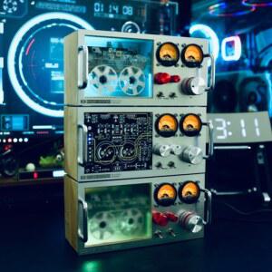 데스크탑 장식 분위기 램프 라바 크리스탈 3색 일자 중세 촛대무드등 조명 중형 홈스테이