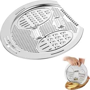 스테인리스 스틸 플랫 강판 미세 중간 및 거친 슬라이스 야채 치즈 쌀 세척기 스트레이너 볼 식기세척기