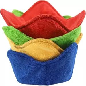 MEMQUQ 뜨거운 그릇용 전자레인지 단열 슬리브 및 홀더 4개 세트 열로부터 손 보호 안전한 아늑함 다용도