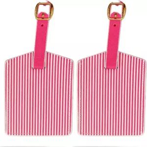 스프링클 색종이 2팩 핫 핑크 스트라이프 러기지 태그 10대 여성 및 스타킹 스터퍼를 위한 프라이버시