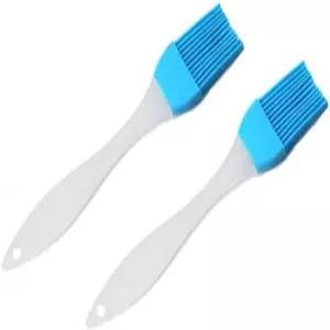 2023 식품 등급 고온 그릴 오일 및 백킹 브러시 도구 실리콘 2개 세트빨간색 또는 세트파란색 행운을