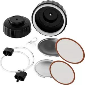 메가와이즈 및 푸드세이버 진공 기계용 병 씰링 액세서리 키트 일반 와이드 마우스용