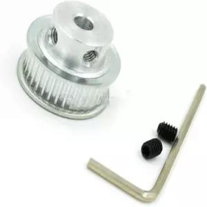 샹글라 타이밍 풀리 40 치아 2GT 40T 보어 5/6.35/8/10mm 장착 폭 벨트 3D 프린터 정밀 생산을 위한