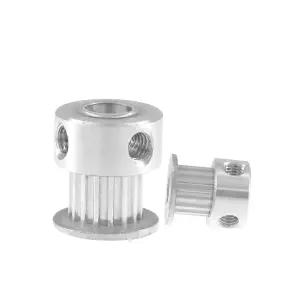 2Pcs MXL 20T 기어 풀리 4/5/6/6.35/8mm 내부 보어 폭 톱니 벨트