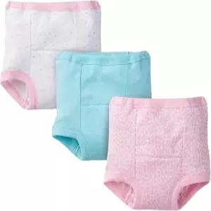 거버 리틀 걸스 3팩 트레이닝 팬츠 - 하트