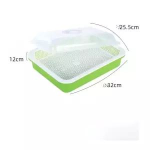 육묘 새싹 보온보습 화분 그린 키우기 전용 씨앗발아 재배 홈기 용기 실내용 가정용 채소 가드닝기 키우기