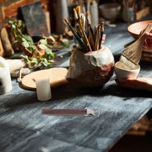 손잡이 도구 쉐이핑 사이드 자사 정물개완 Fushentang 차우리는 다도용품 에스프레소