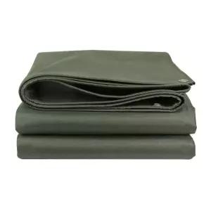 방수포 야외 타포린 커버 650g 내마모 트럭 올캔버스 천막 내구성 원단 갑바