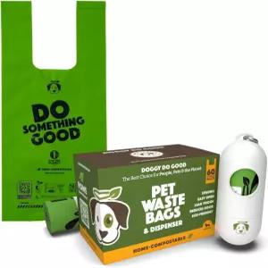 강아지용 좋은 똥 봉투60Ct 이지 오픈 롤 인증된 가정용 퇴비화 가능