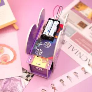 빛의굴절 영사기 만들기 DIY키트 1인용 과학상자 실험세트 관찰 집콕놀이 방과후수업