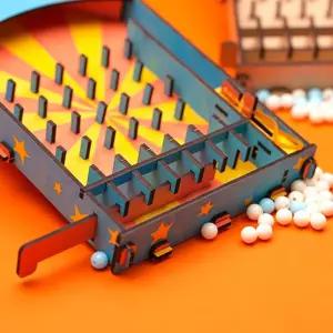 조립식 핀볼 게임기 만들기 1인용키트 과학교구 집콕놀이 방과후수업 관찰 사이언스