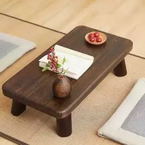 다과 다도 다다미 좌탁 원목 낮은 테이블 찻상 탁자
