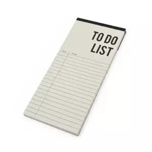 냉장고용 마그네틱 쇼핑 목록 식료품 패드 자석이 있는 냉장고 메모장 찢기 미니멀리스트 할 일 크림