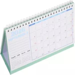 사무실 교사 계획 및 일일 일정 조직을 위한 트윈 와이어 바인딩 메모 패드가 있는 조펀 미니멀리스트 텐트