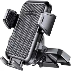 CD 슬롯 폰 마운트 업그레이드 된 자동차 홀더 두꺼운 케이스 친화적 Google 삼성 모토 화웨이 LG 등을