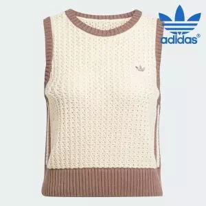 [아디다스][특가] 아디다스 여성용 조끼 /g10- JD0904 / KNITTED VEST 우먼스 아디컬러 니트 베스트