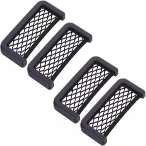 릴러 자동차 보관 정리함 4팩 범용 끈 가방 카시트 측면 보관함 5.9 X 3.2 넷백 메시 포켓 지갑 휴대폰용