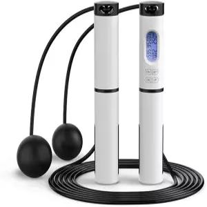 AFPSDLFJDLS 줄넘기 스포츠 무선 철사 스마트 점프 여성 남성 피트니스 카운팅