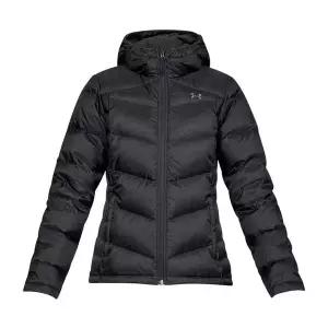 [언더아머] 여성 다운 스웨터 패딩점퍼 자켓 블랙 1323839-001