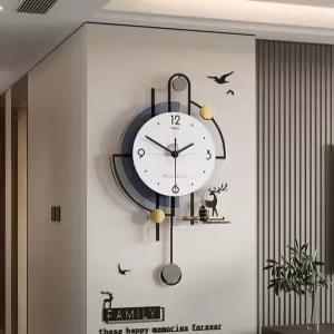 벽걸이 북표준 표준 피아노학원 음표 거실 학원 벽시계