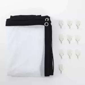 빔프로젝터 240x180cm 스크린 이동형야외스크린 포터블 프로젝트 야외용 이동식 캠핑 휴대용 가정용 캠핑용