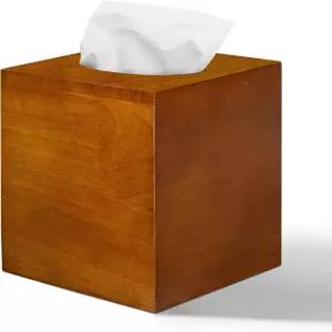 아카시아 나무 티슈 박스 커버 사각형 슬라이드 아웃 바닥이 있는 홀더 데스크톱 나이트 스탠드 욕실