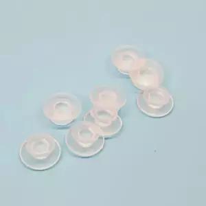 DIY 투명 단추 10개 1세트 꼬다리 크록 슬리퍼 부자재