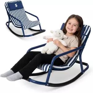를 위한 특별 용품 감각적 흔들의자 - 편안한 로커 부드러운 천과 놀이방 침실 또는 보육원을 안정성을