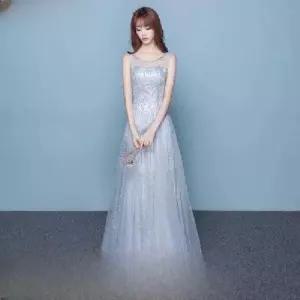 스팽글 이브닝 드레스 연주회드레스 피로연 파티