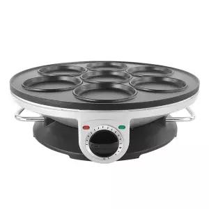 7구 기계 계란후라이 구이기 은색 계란팬 프라이팬 다용도