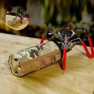 BBQ 부탄 연료 커버 워머 케이스 카모 밀리터리 무늬 난로