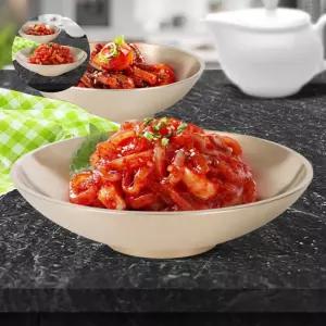 고려쟁첩 반찬그릇 굽접시 원형 유기 방짜