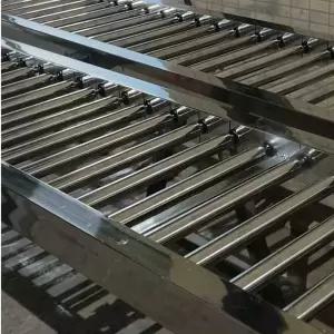 하역장 3열 컨베이어 하차 1m 롤러 무동력 카페트